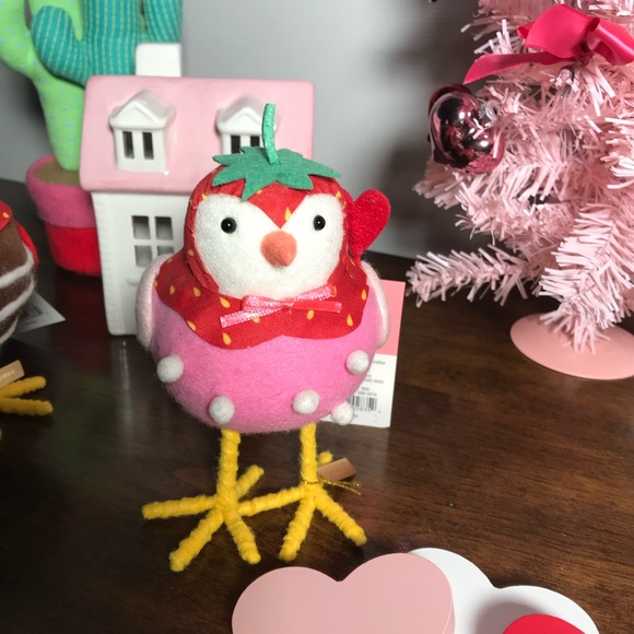 Target Spritz 2021 Poppy & Rowan Strawberry Valentine’s Day Birds  NWT! - Picture 6 of 10